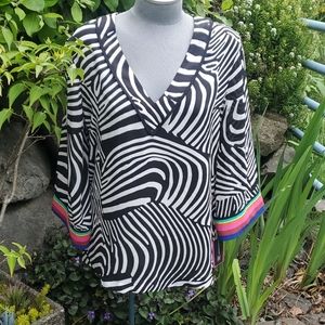 Trina Turk for INC Tunic blouse